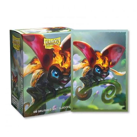 Protectores Dragon Shield: Standard Brushed 'Burnbug' 100-0