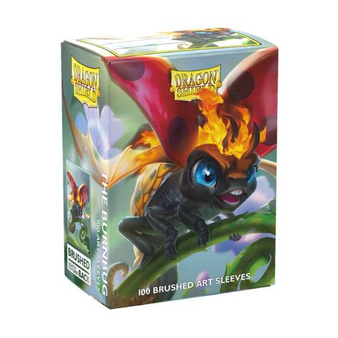 Protectores Dragon Shield: Standard Brushed 'Burnbug' 100-1
