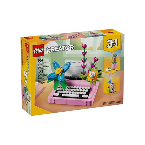 LEGO CREATOR: MÁQUINA DE ESCRIBIR CON FLORES 31169-4