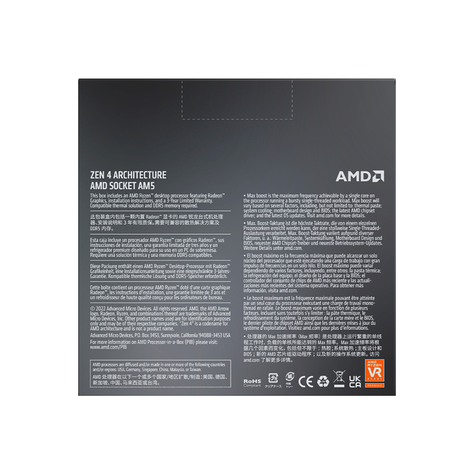 Procesador AMD Ryzen 5 7600X 47GHZ AM5-2