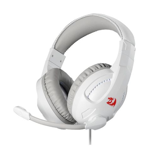 Audífonos Gamer Redragon Cronus White-2