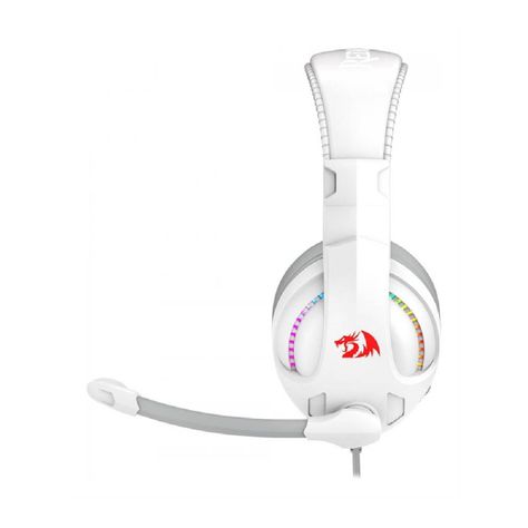 Audífonos Gamer Redragon Cronus White-3