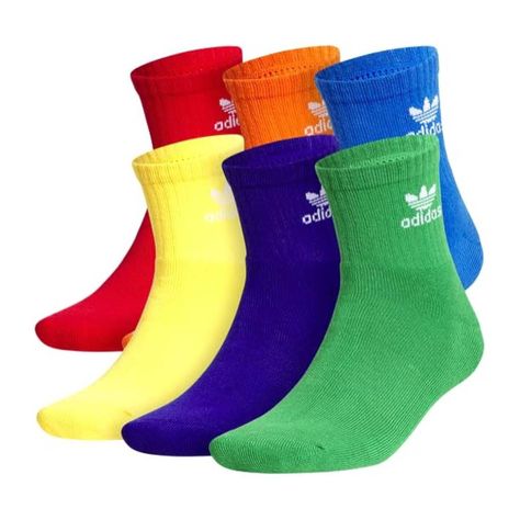 Pack 6 Calcetines Adidas de Colores-1