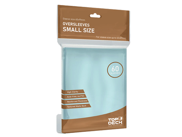 Protector Transparente Oversleeve Small (62x89mm)-0