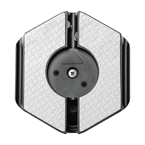 Base Magnetica Cooler Master GEM para Audifonos Blanco-3