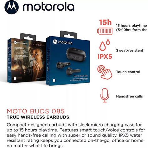 Audifonos Motorola Moto Buds 085 True Wireless-3