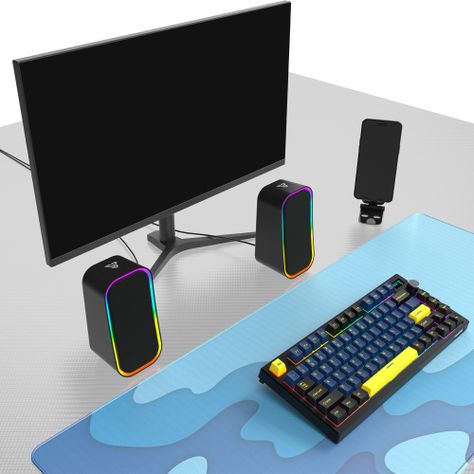 Parlante Fantech Groove RGB Negro GS304-5
