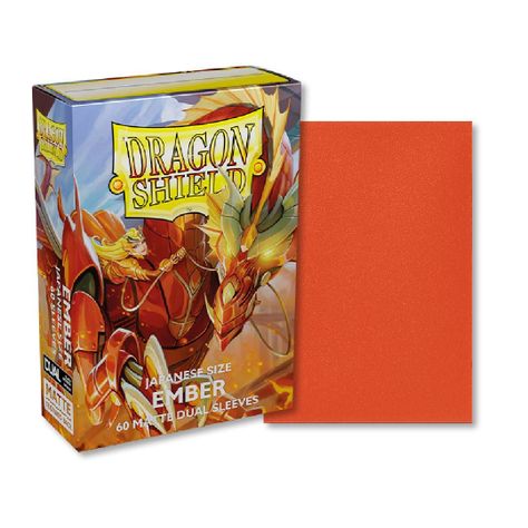 Protector Dragon Shield DUAL - Matte Ember Japanese 60-0