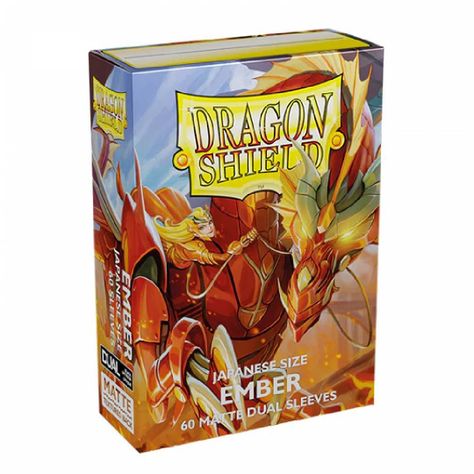 Protector Dragon Shield DUAL - Matte Ember Japanese 60-1