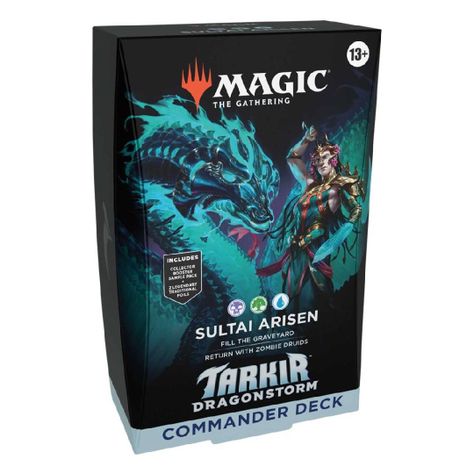 Pack X5 MTG: Tarkir Dragonstorm Commander Deck Ingles-5