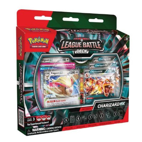 Pokémon TCG: Charizard ex League Battle Deck INGLÉS-0