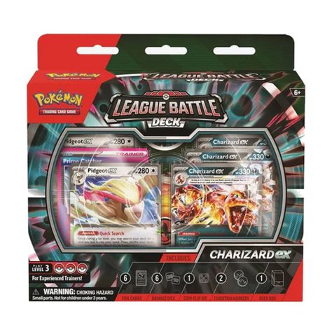 Pokémon TCG: Charizard ex League Battle Deck INGLÉS-1
