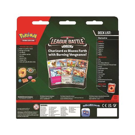 Pokémon TCG: Charizard ex League Battle Deck INGLÉS-2