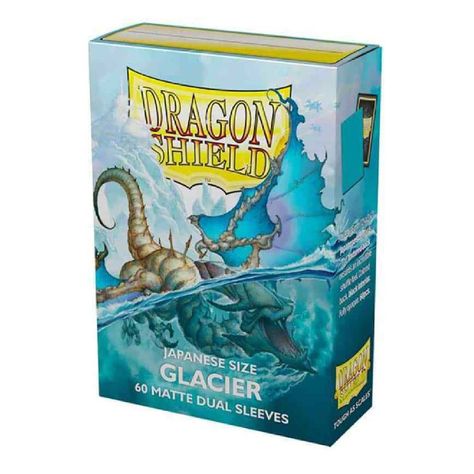Protector Dragon Shield: Japanese DUAL- Matte Glacier 60-0
