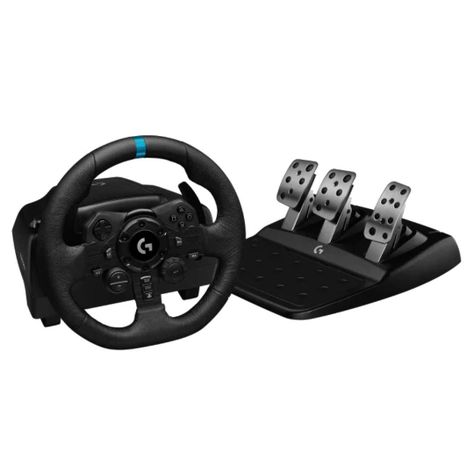 Volante, Pedalera y Palanca Logitech G923 para PC, PS4, PS5-1