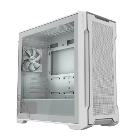 Gabinete Gigabyte C102 GLASS ICE Mid-Tower Case Blanco-0