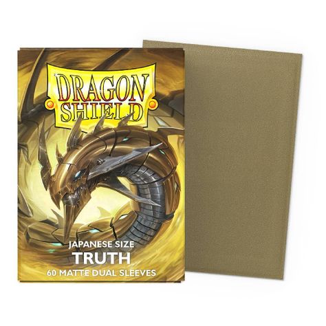 Protector Dragon Shield DUAL - Matte Truth Japanese 60-0