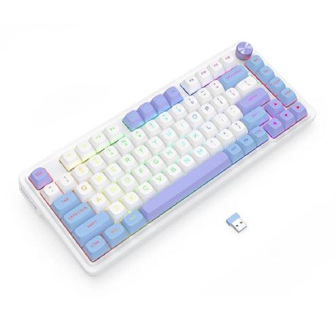 Teclado Redragon UCAL MAX K673WBP-RGB-MAX Mint Mambo-3