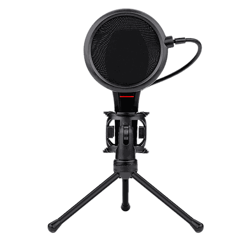 Microfono Gamer Redragon Quasar GM200 USB con Filtro-1