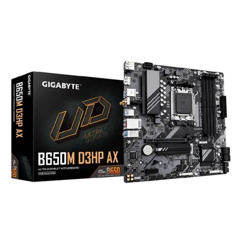 Placa Madre Gigabyte B650M D3HP AX, AM5, DDR5-0