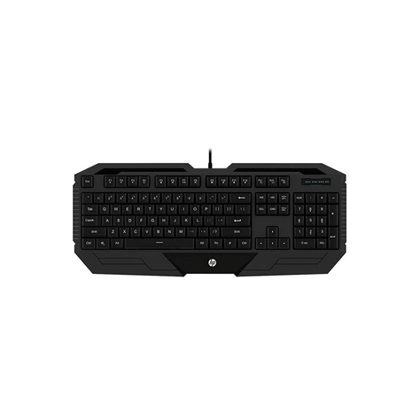 Teclado Gamer HP K130 Inglés Membrana USB-0