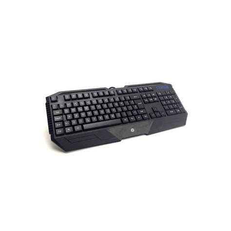 Teclado Gamer HP K130 Inglés Membrana USB-1