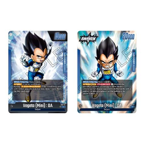 Starter Deck DBS Fusion World: FS07 Vegeta (Mini)-1