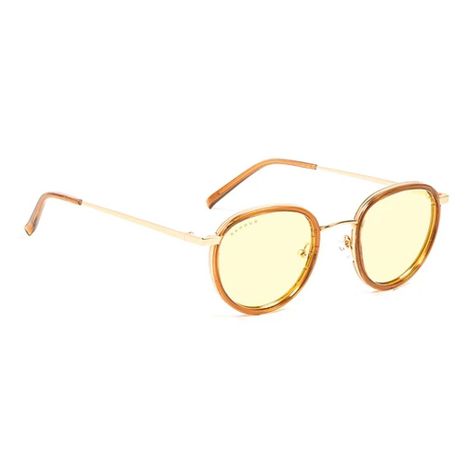 Lentes Gunnar Atherton Satin Gold Amber-0