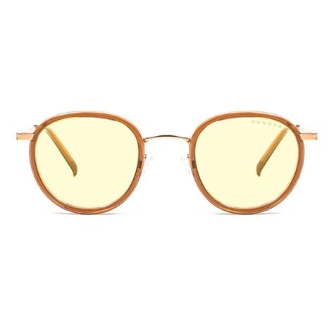Lentes Gunnar Atherton Satin Gold Amber-1