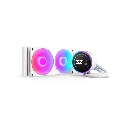 Refrigeración Líquida Kraken Elite 240 RGB V2 White 240mm-0