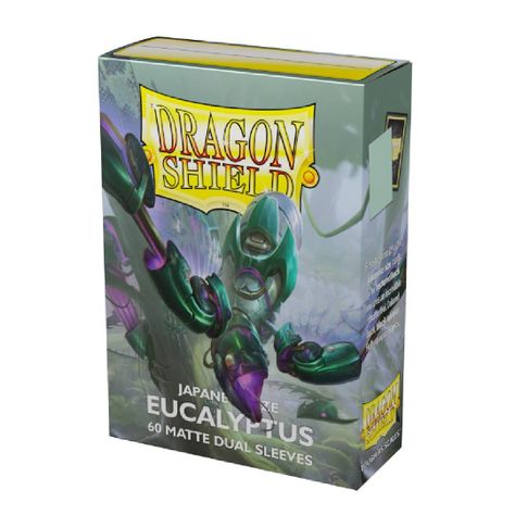 Protector Dragon Shield DUAL - Matte Eucalyptus Japanese 60-0