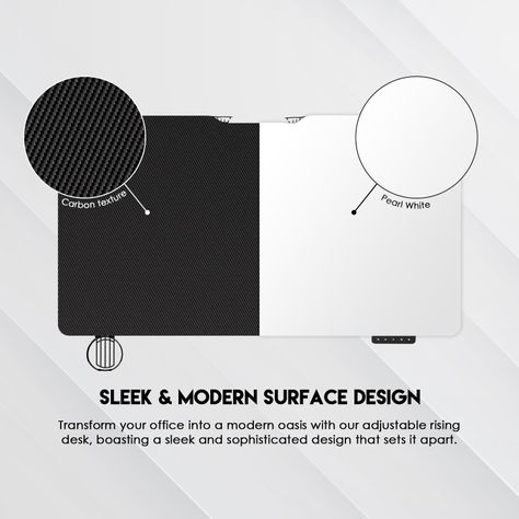Escritorio Home Office Fantech Ws311 Blanco Eléctrico-6