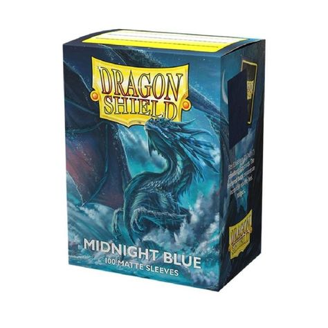 Protectores Dragon Shield 100 - Standard Midnight Blue-0