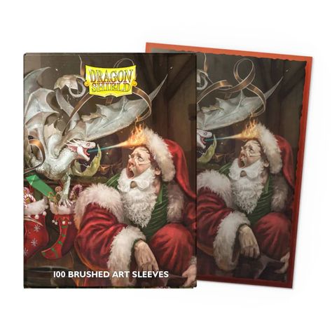 Protectores Dragon Shield: Std. Matte Christmas Dragon 2021-0