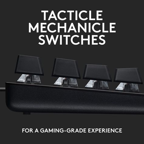 Teclado Gamer Logitech G413 TKL Mecanico Negro-5