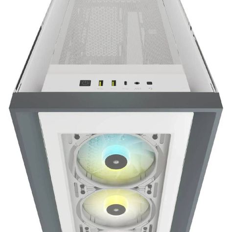 Gabinete Corsair iCUE 5000X RGB Blanco-1