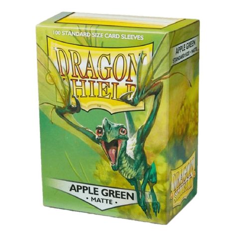 Protectores Dragon Shield: Standard- Matte Apple Green 100-1