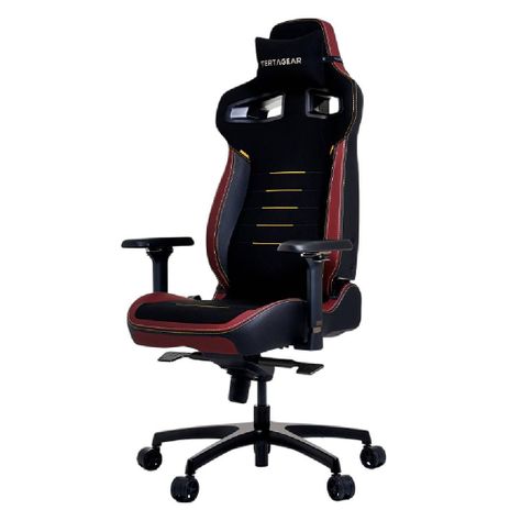 Silla Gamer Vertagear SL3800 HygernX Ergonomica Burgundy Red-0