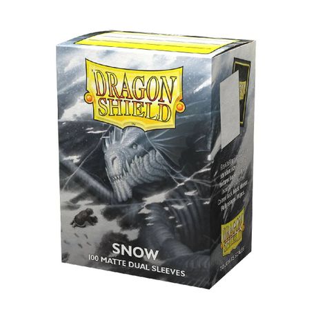 Protectores Dragon Shield: Standard DUAL Matte Snow 'Nirin'-1