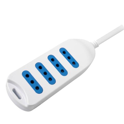 Alargador Multiple 4 entradas Philco 430B Blanco-1