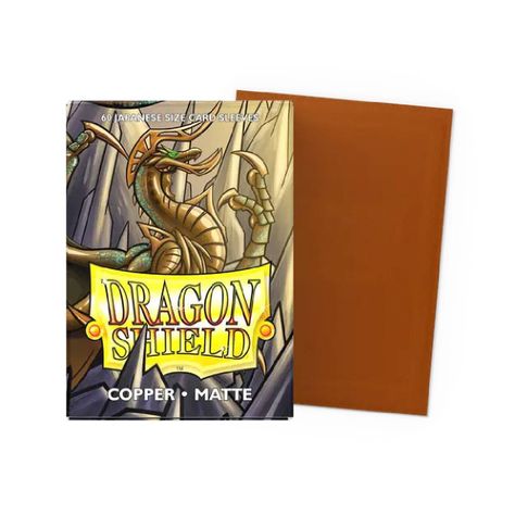 Protectores Dragon Shield: Japanese- Matte Copper (60 ct.)-0