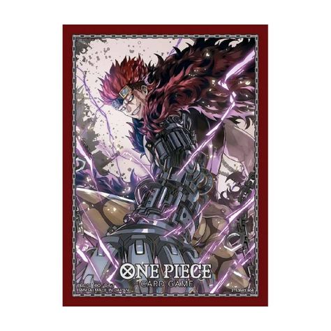 Protectores One Piece TCG Official Sleeves 9 Eustass Kid-0