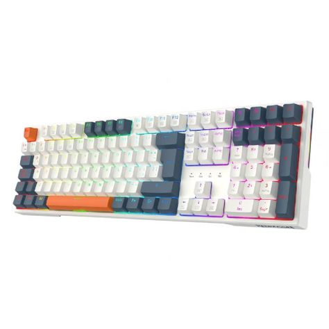 Teclado Redragon Trundle K668WBO RGB USB C Sw Red Español-3