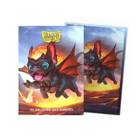 Protectores Dragon Shield: Standard Brushed 'Wufdragon' 100-0