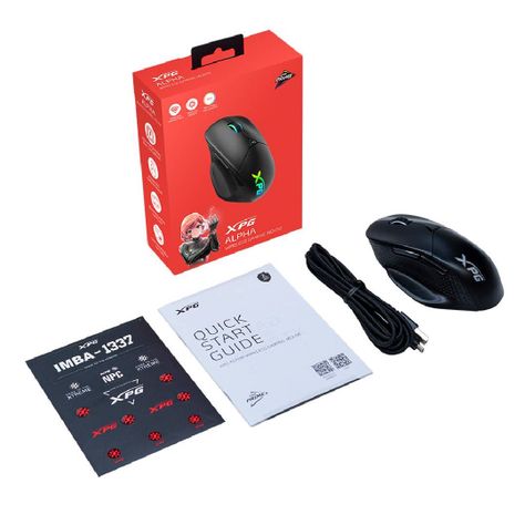Mouse Inalambrico XPG Alpha RGB-3
