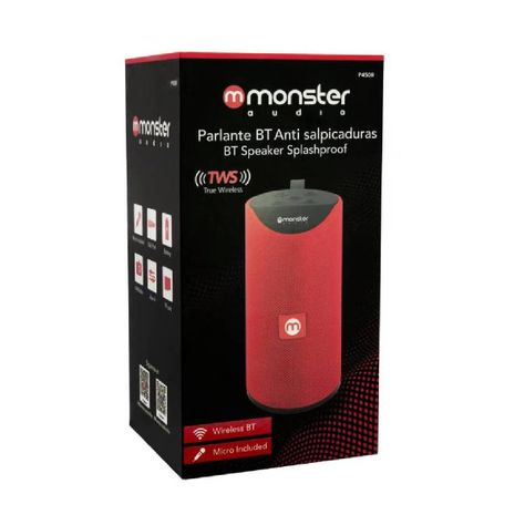 Parlante Bluetooth Monster Audio MX450R Rojo-2