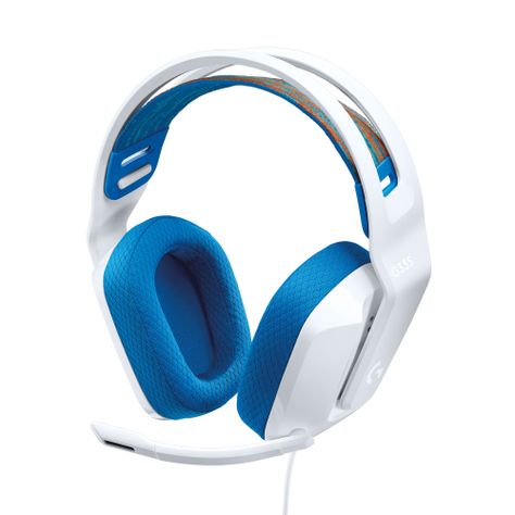 Audifonos Gamer Logitech G335 Blancos Jack 3.5mm-0