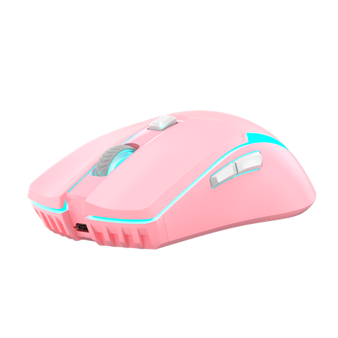 Mouse Gamer Fantech Venom II WGC2+ Pink Inalambrico 2400 Dpi-2