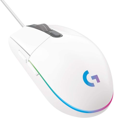 Mouse Gamer Logitech G203 Lightsync Rgb 8000 dpi Blanco-0