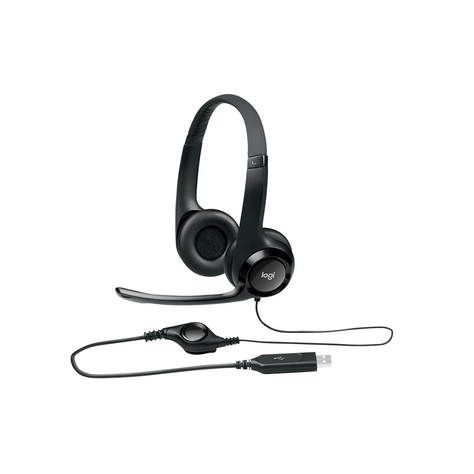 Audifonos Logitech H390 Stereo c Microfono USB-3